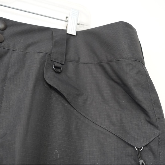 Patagonia H2NО Snowshot Cargo Pants Ski Snowboard Waterproof Lined Black Men XL - Picture 3 of 10